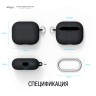Чехол Elago Liquid silicone Hang для AirPods 3 (2021), черный
