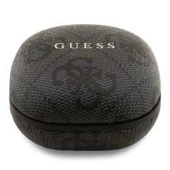Guess Наушники TWS Bluetooth Square 4G with Classic Metal logo ENC Black