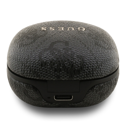 Guess Наушники TWS Bluetooth Square 4G with Classic Metal logo ENC Black