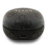 Guess Наушники TWS Bluetooth Square 4G with Classic Metal logo ENC Black