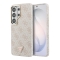 Guess для Galaxy S26 Ultra чехол PU 4G Triangle Diamond metal logo Gold camera Hard Pink (MagSafe)