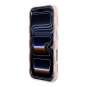 Karl Lagerfeld для iPhone 17 Pro чехол PU Full Wrapped Monogram Metal camera Hard Pink (MagSafe)
