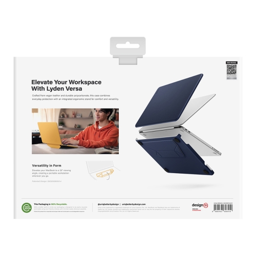 Uniq для Macbook Neo 13 Lyden Versa Laptop sleeve/stand (Yellow Lime)