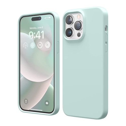 Чехол Elago Soft Silicone для iPhone 14 Pro, Mint