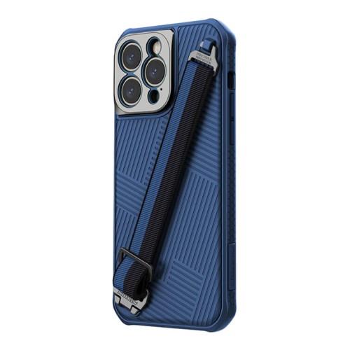 Чехол Nillkin Strap для iPhone 14 Pro Max, синий