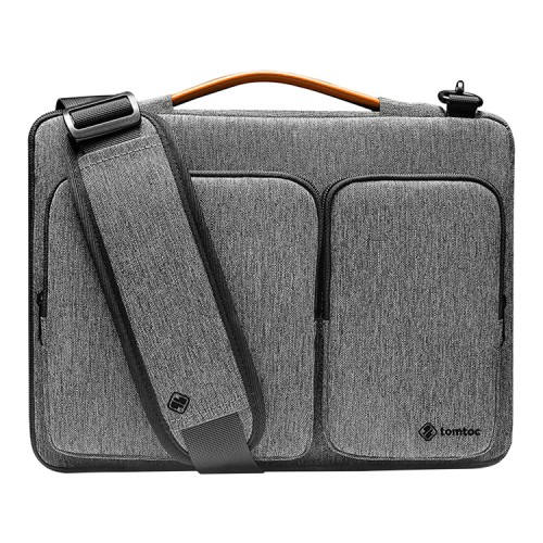 Сумка Tomtoc Defender Laptop Shoulder Bag A42 для Macbook 15-16'', серая