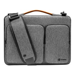 Сумка Tomtoc Defender Laptop Shoulder Bag A42 для ноутбуков 15.6'', серая