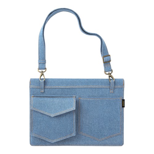 Сумка Tomtoc TheHer Denim Shoulder bag H26 для ноутбуков 13", Denim Blue
