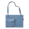 Сумка Tomtoc TheHer Denim Shoulder bag H26 для ноутбуков 13", Denim Blue