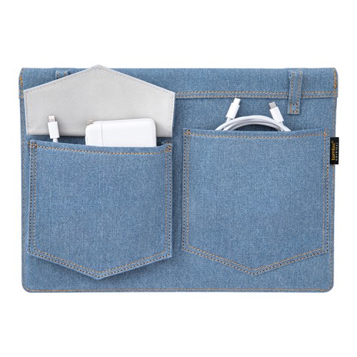 Сумка Tomtoc TheHer Denim Shoulder bag H26 для ноутбуков 13", Denim Blue