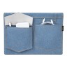 Сумка Tomtoc TheHer Denim Shoulder bag H26 для ноутбуков 13", Denim Blue