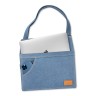 Сумка Tomtoc TheHer Denim Shoulder bag H26 для ноутбуков 13", Denim Blue