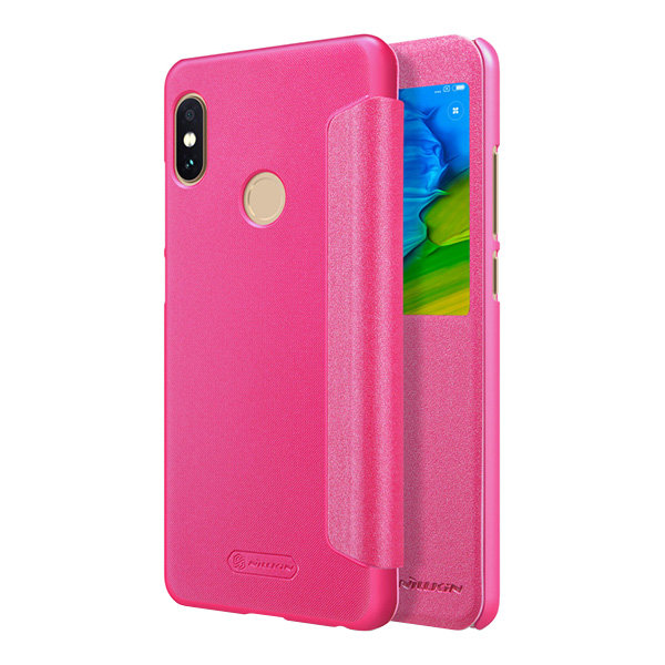 Чехол Nillkin Sparkle для Xiaomi Redmi Note 5/5 Pro, розовый