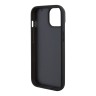 BMW для iPhone 15 чехол Signature Leather Logo imprint Hard Black