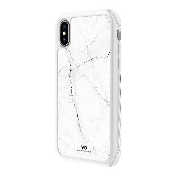 Чехол White Diamonds Tough Marble для iPhone X/XS, белый