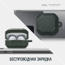 (Уценка) Чехол Elago Armor для Galaxy Buds 2/Live/Pro, тёмно-зеленый