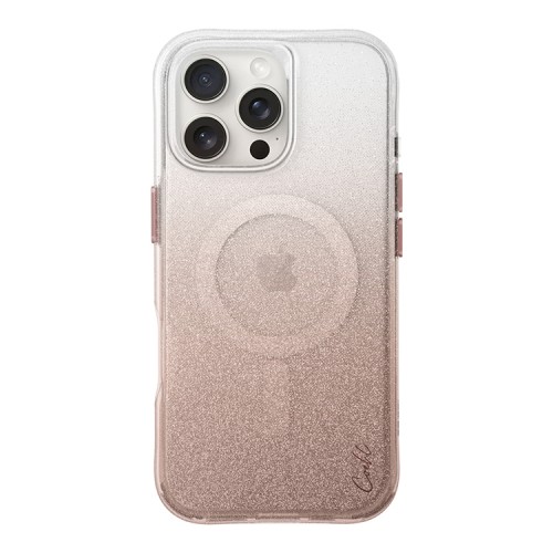 Uniq для iPhone 16 Pro чехол COEHL Lumino Rose Gold (MagSafe)