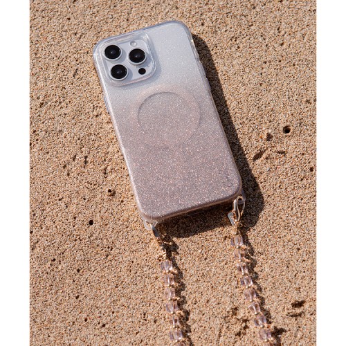 Uniq для iPhone 16 Pro чехол COEHL Lumino Rose Gold (MagSafe)