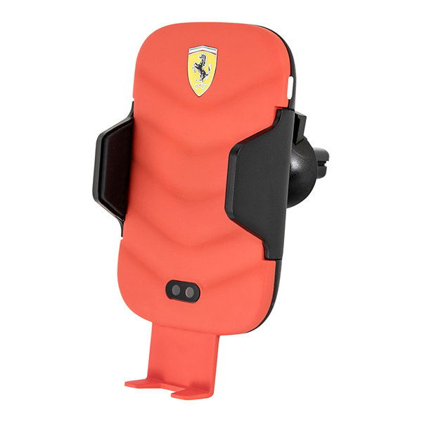 Держатель Ferrari On-Track Wireless с беспроводной зарядкой в авто, красный