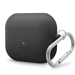 Elago для Galaxy Buds 3/3 Pro чехол Silicone Hang case Black