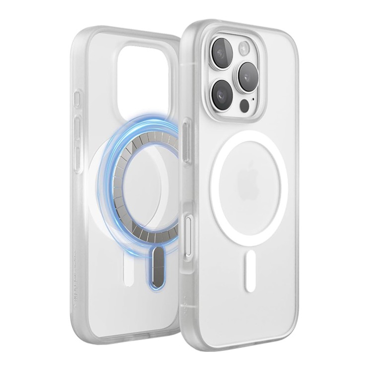 Elago для iPhone 16 Pro чехол HYBRID (pc/tpu) Soft Feeling Clear (MagSafe)