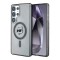 Karl Lagerfeld для Galaxy S25 Ultra чехол PC/TPU NFT Choupette Head Metal camera Hard Black (MagSafe)
