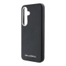 Karl Lagerfeld для Galaxy S25+  чехол PU Saffiano FW Metal logo & Camera Hard Black (MagSafe)