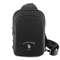 U.S. Polo Assn. для смартфонов сумка Crossbody Phone Bag Authentic logo Black