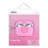Uniq для Airpods Pro 2 чехол Glase PRO TPU Lock case Candy Pink