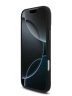 Karl Lagerfeld для iPhone 17 Pro чехол Liquid silicone NFT Karl Ikonik Metal pin & Camera Hard Black