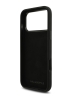 Karl Lagerfeld для iPhone 17 Pro чехол Liquid silicone NFT Karl Ikonik Metal pin & Camera Hard Black