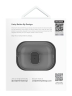 Uniq для Airpods Pro 2 чехол Glase PRO TPU Lock case Glossy Smoke