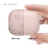 Чехол Elago Liquid silicone Hang для AirPods 3 (2021), розовый