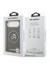 Karl Lagerfeld для iPhone Air чехол IML NFT Karl&Choup Head on logo Metal Cam Hard Black (MagSafe)