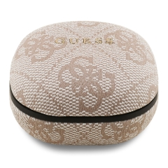 Guess Наушники TWS Bluetooth Square 4G with Classic Metal logo ENC Pink