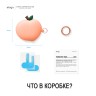 Чехол Elago Unique Peach Hang case для AirPods 3 (2021), оранжевый