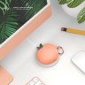 Чехол Elago Unique Peach Hang case для AirPods 3 (2021), оранжевый