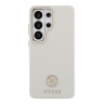 Guess для Galaxy S26 Ultra чехол PU Grained 4G Diamond metal logo & Camera Hard Beige (MagSafe)