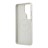 Guess для Galaxy S26 Ultra чехол PU Grained 4G Diamond metal logo & Camera Hard Beige (MagSafe)