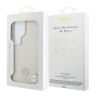 Guess для Galaxy S26 Ultra чехол PU Grained 4G Diamond metal logo & Camera Hard Beige (MagSafe)