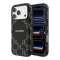 Karl Lagerfeld для iPhone 17 Pro Max чехол PU Full Wrapped Monogram Metal camera Hard Black (MagSafe)