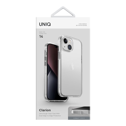 Чехол Uniq Clarion для iPhone 14, прозрачный