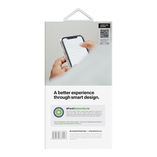 Чехол Uniq Clarion для iPhone 14, прозрачный