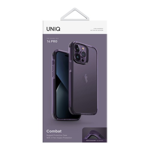 Чехол Uniq Combat для iPhone 14 Pro, Purple