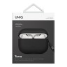 Чехол Uniq Terra Genuine Leather with handstrap для AirPods Pro 2, черный