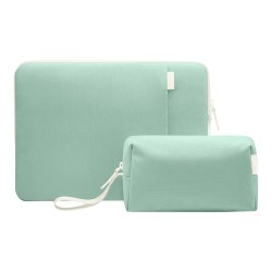 Папка Tomtoc TheHer Jelly Laptop Sleeve Kit 2-in-1 A23 для Macbook Pro/Air 14-13", Turquoise
