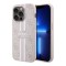 Чехол Guess PU 4G Stripes Hard для iPhone 14 Pro, розовый (MagSafe)