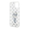 Karl Lagerfeld для iPhone 15 Plus чехол PC/TPU Monogram NFT Karl Ikonik Hard Transparent