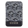 (Уценка) Guess MagSafe картхолдер PU-кожа G CUBE with metal logo Black