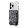 (Уценка) Guess MagSafe картхолдер PU-кожа G CUBE with metal logo Black